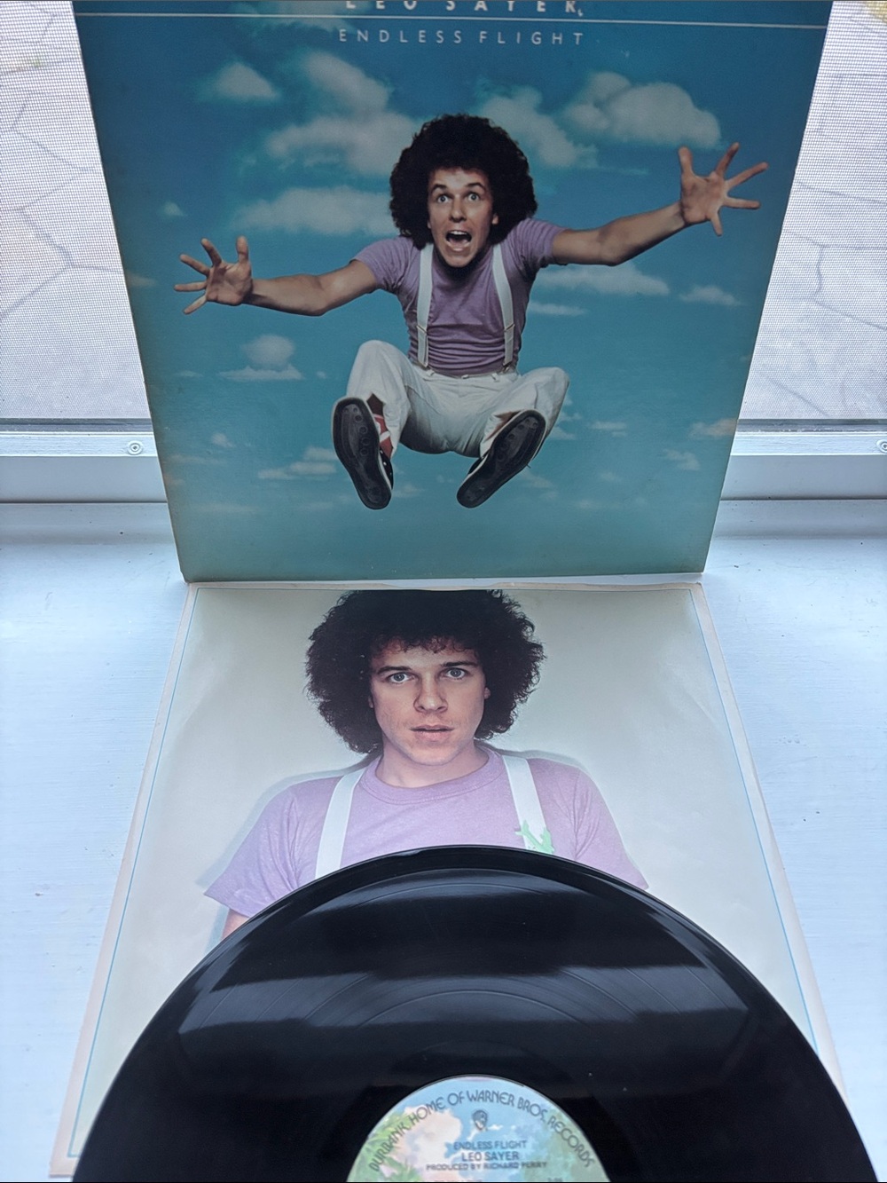 Leo Sayer - Endless Flight - WB Vintage Vinyl Record LP 1976 (BS 2962) 12”/33rpm